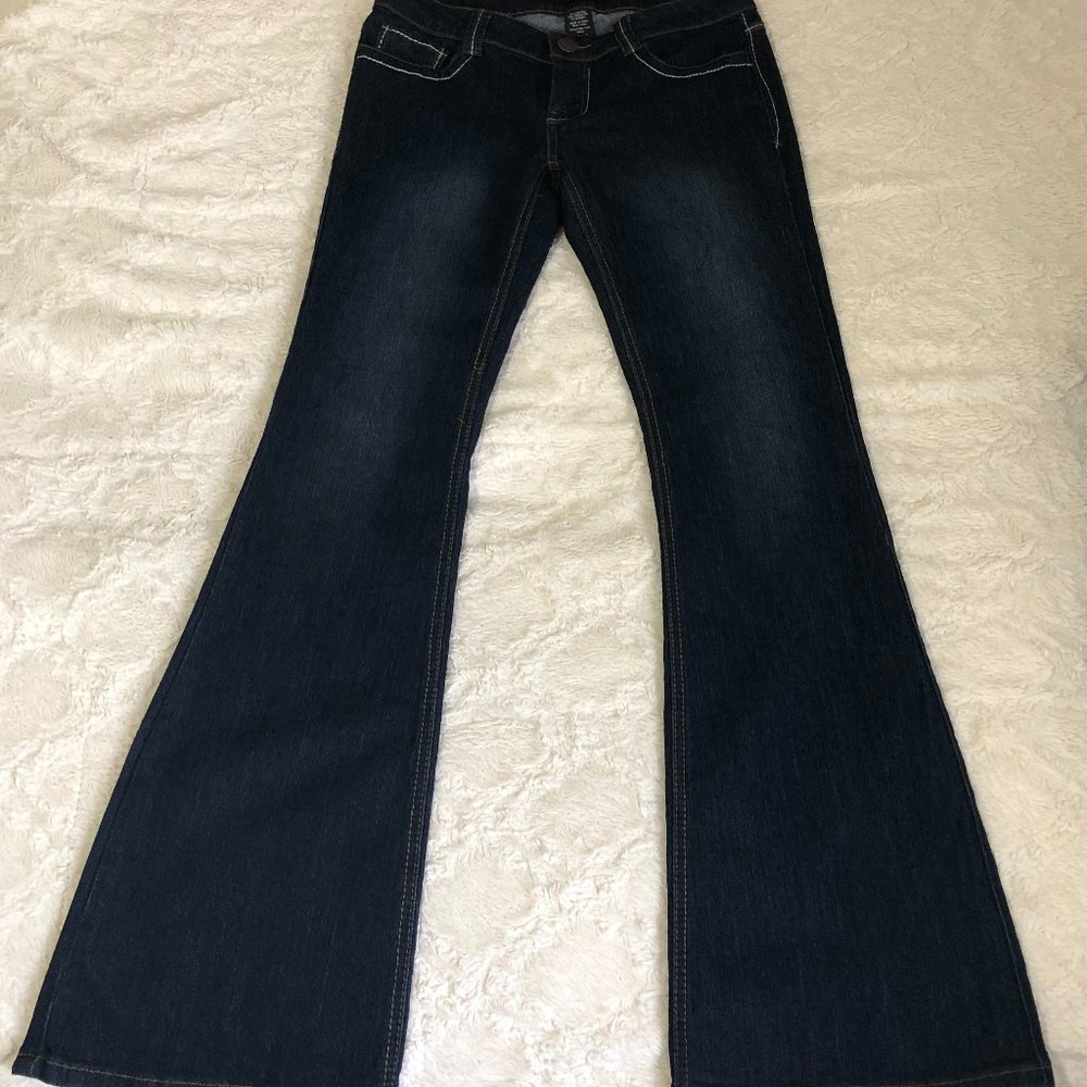 Low Rise Boot Cut Jeans